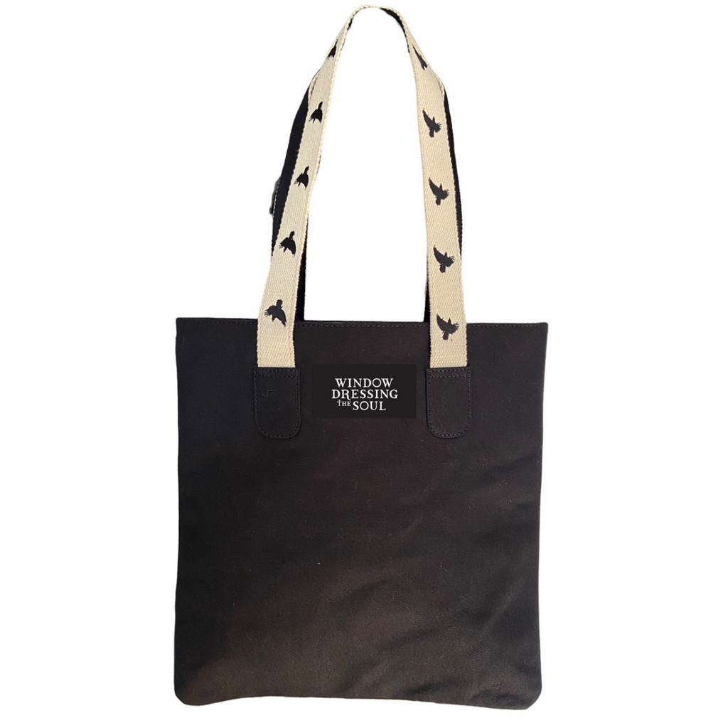 WDTS - Black Canvas - tote