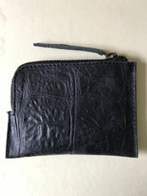 WDTS Black Croc Leather Wallet