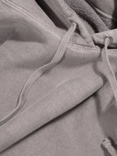 WDTS Heavyweight  L/S UNISEX Hood in garment dyed earth