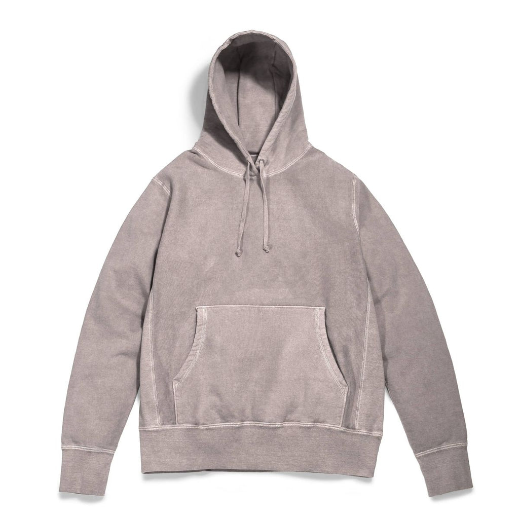 WDTS Heavyweight  L/S UNISEX Hood in garment dyed earth