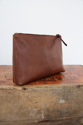 CollardManson Tan leather Pouch