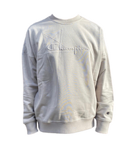 RICK OWENS X CHAMPION KNITTED PULLOVER SWEATSHIRT - PEARL