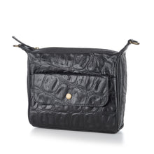 Ari Bag- black croc