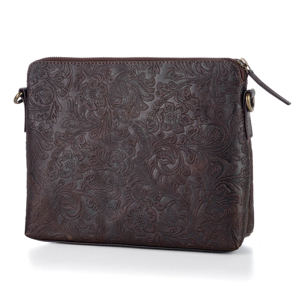 Florrie bag - brown floral