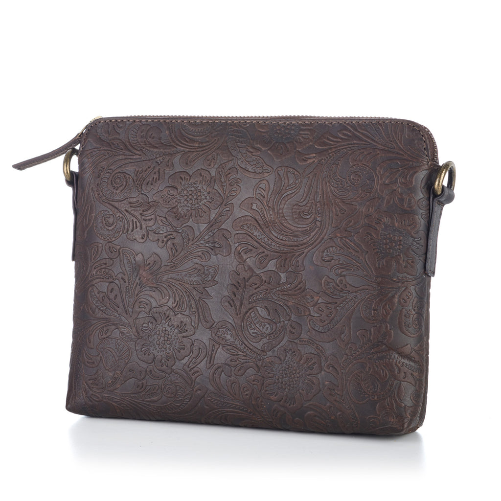 Elsie Bag - Brown Floral