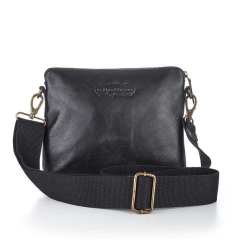 Florrie bag - black leather