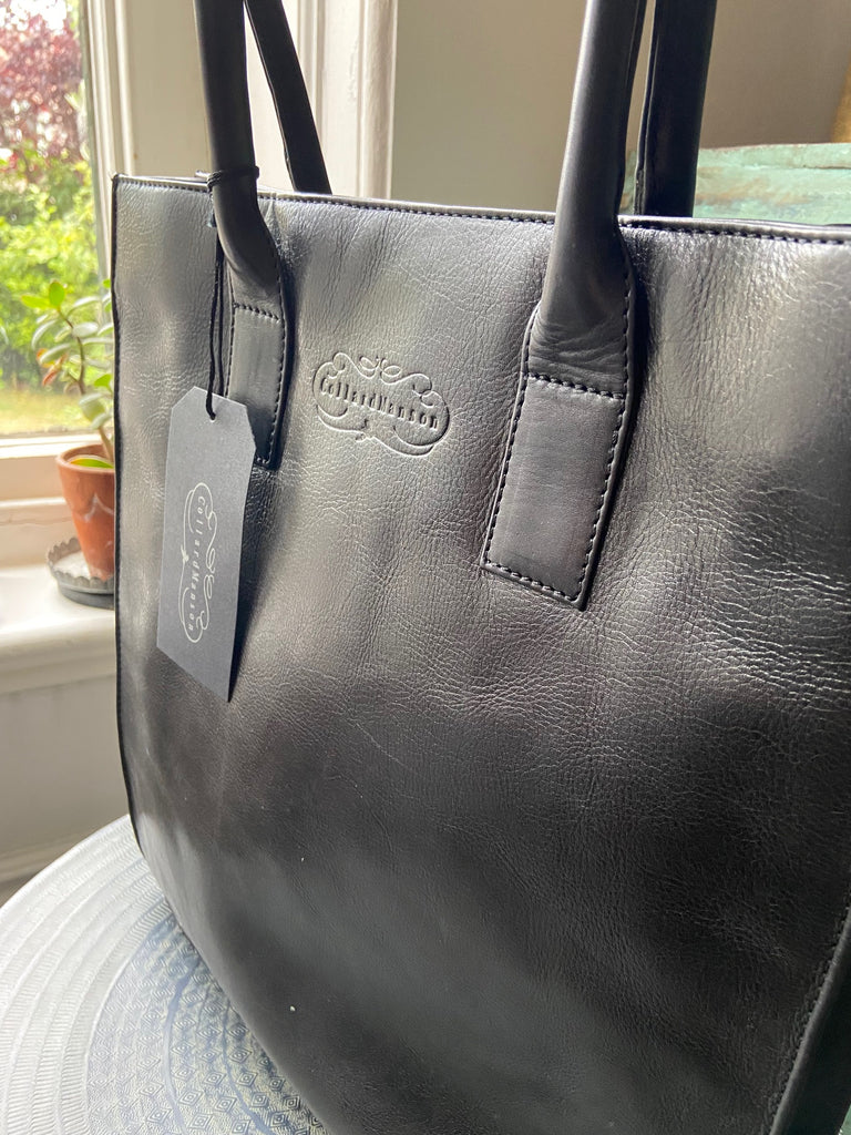 Heida bag - black leather