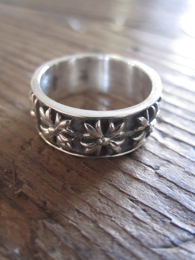 925 Silver Multi Patonce Cross Ring