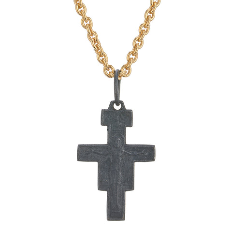 WDTS Oxidised cross with Jesus