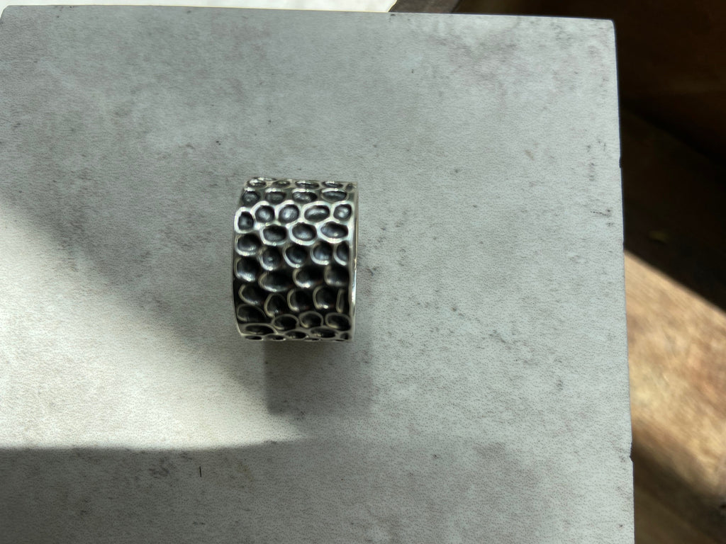 925 Silver Seabed ring