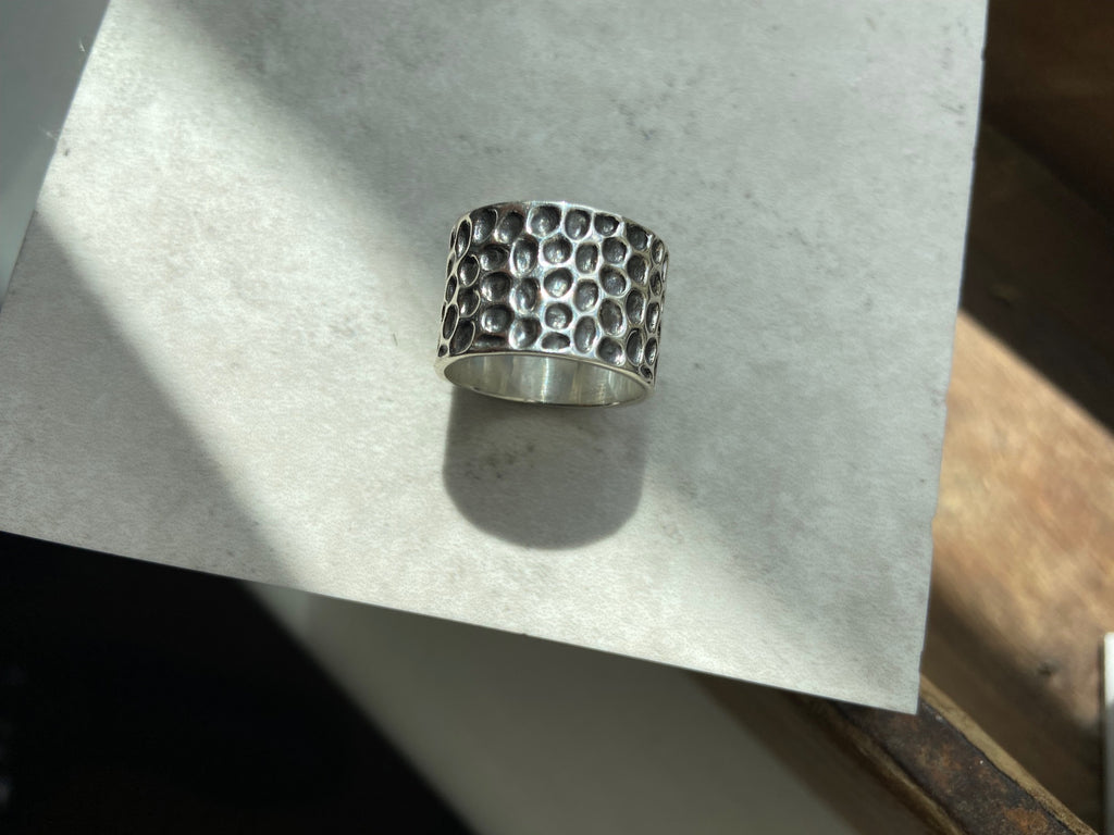 925 Silver Seabed ring