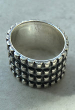925 Silver Multi stud ring