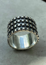 925 Silver Multi stud ring