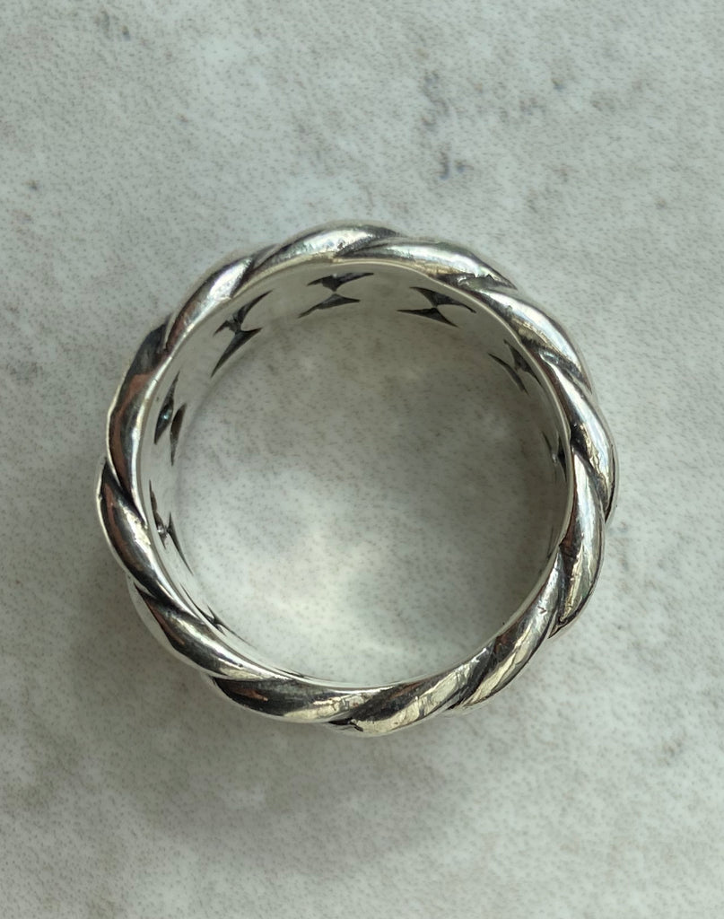 925 Silver Chain ring