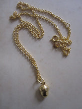 Acorn Necklace - Gold Plated