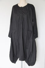 WDTS Aisha Long Dress in Poplin - Black