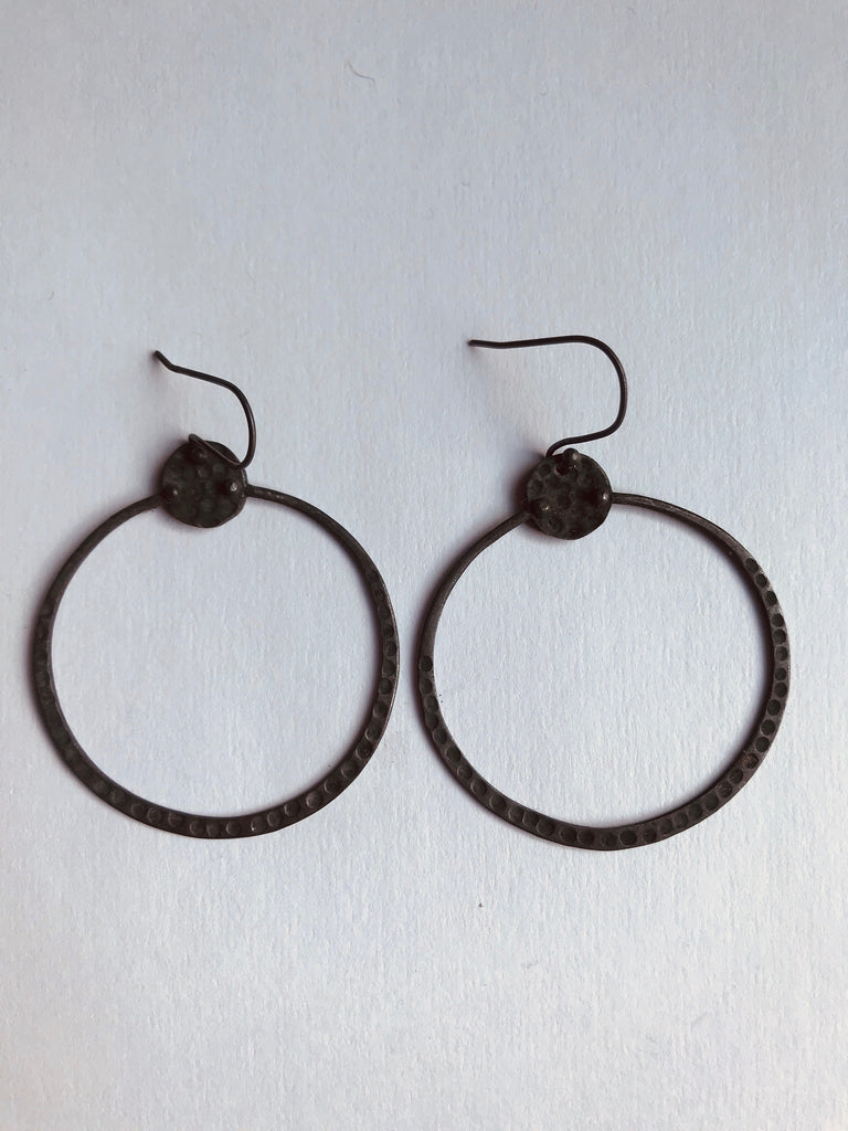 Nomadic oxidised earrings