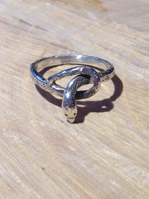 925 Silver Snake Ring