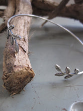 925 Silver fern bracelet