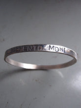 WDTS - Hand Hammered Bangle - MEMENTO MORI - Mixed Finish