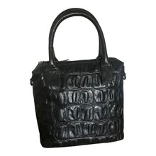 CollardManson Maya Bag- Black croc Leather