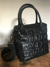 CollardManson Maya Bag- Black croc Leather