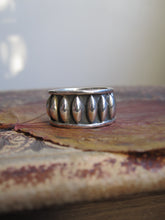 925 Silver Chunky Bulb Ring