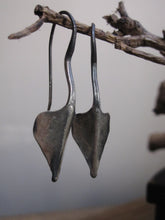 925 Silver Oxidised Tribal earrings