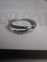 925 Silver Oxidised Branch Ring