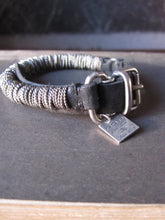Goti leather and 925 Silver bracelet BR048