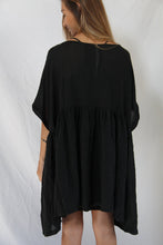 WDTS -  Amelia dress - SOFT COTTON Black