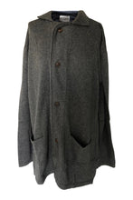 WDTS -Oversized Wool Cardigan Jacket - Grey