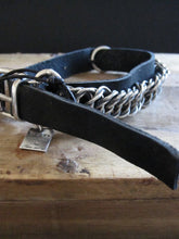 Goti 925 Silver and leather bracelet BR188