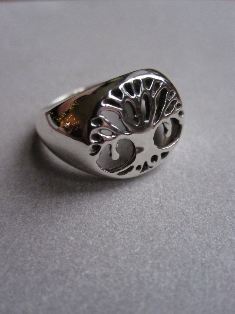 Tree of Life ring - silver
