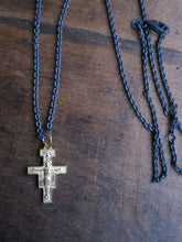 WDTS Gold plated 925 Silver cross with Jesus necklace