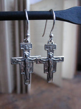 WDTS Cross with Jesus earrings