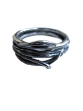 Birds Nest 925 Silver ring