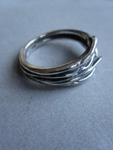 Birds Nest 925 Silver ring