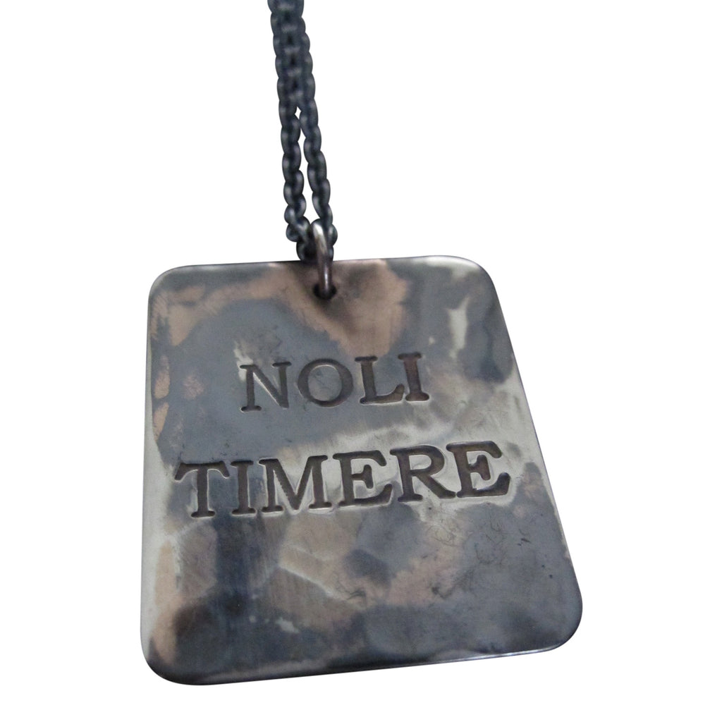 WDTS 925 Silver Necklace - NOLI TIMERE square