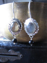 Kyra Earrings- Silver, Moonstone