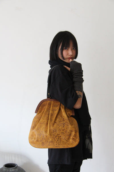 Anya Bag - Tan Floral