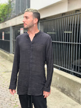 WDTS Mens Linen Shirt Extra Long