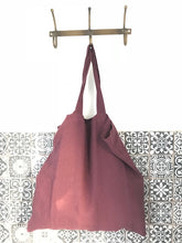 CollardManson Linen Nomad bag