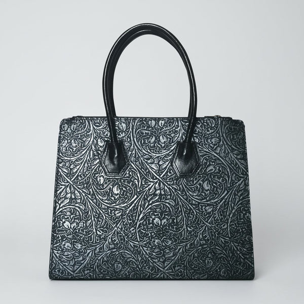 CollardManson Leonie Bag - Silver tooled