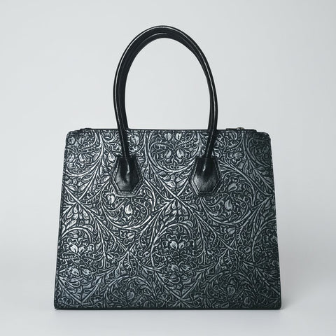CollardManson Leonie Bag - Silver tooled