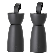 Salt & Pepper Mill, Black, Rubberwood