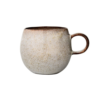 Sandrine Mug, Nature, Stoneware, Large