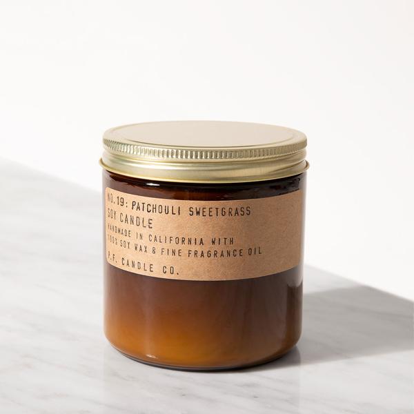 Patchouli Sweet grass 7.2 oz candle