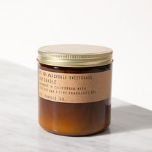 Patchouli Sweet grass 7.2 oz candle