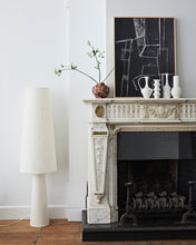 matt white porcelain vases (set of 4)